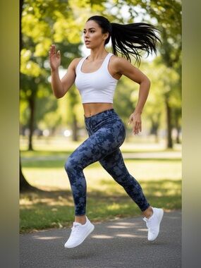 LAYER 8 Floral Leggings